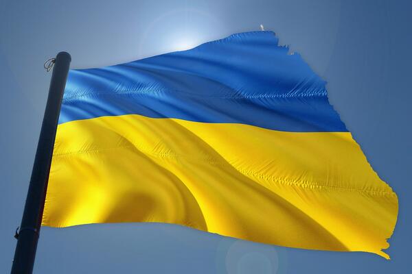Bild vergrößern: Ukraine-Flagge