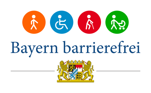 Bild vergrößern: Bayern Barrierefrei - Logo
