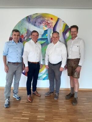 Bild vergrößern: Treffen der Landräte und dem Oberbürgermeister der Region 10 in Pfaffenhofen