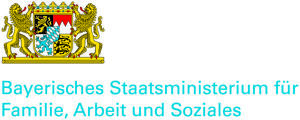 Bild vergrößern: Wortbildmarke des Bayerischen Staatsministeriums für Familie, Arbeit und Soziales