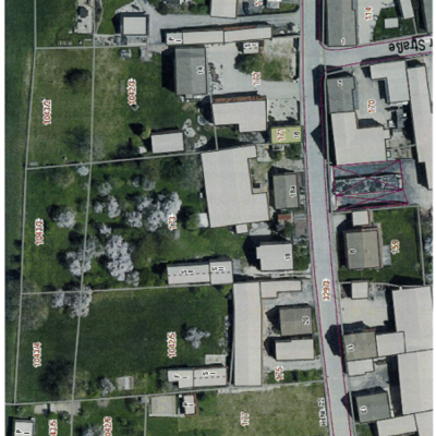 Bild vergrößern: Denkmalbörse - Luftbild Baudenkmal Marxheimer Str. 16, Rennertshofen-Bertoldsheim