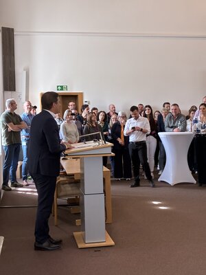 Bild vergr&ouml;&szlig;ern: Dienstantritt Thomas Mack
