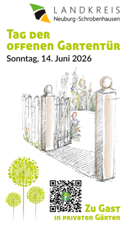 Tag der offenen Gartent&uuml;r - Flyer