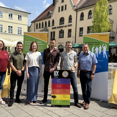 Bild vergr&ouml;&szlig;ern: UV-Index-Tafel f&uuml;r Schrobenhausen