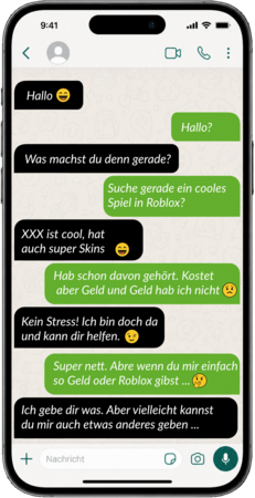 Grafik WhatsApp-Chatverlauf _ Starke Kinder im Netz